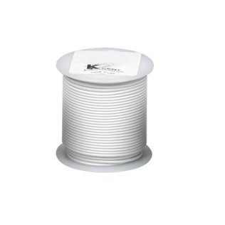Cross Linked Primary Wire-14 AWG White 100' Length (Sold Individually)
