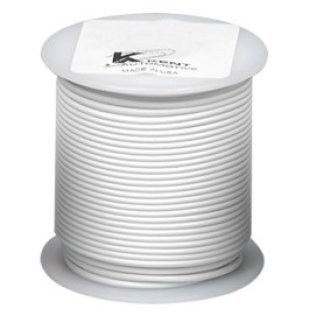 Cross Linked Primary Wire-16 AWG White 100' Length (Sold Individually)