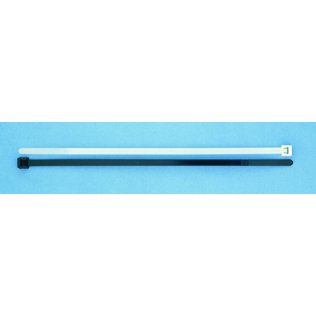 Cable Ties-Nylon 11.75 Length 0.18 Width White 50 LBs Minimum Loop Tensile Strength 3 Bundle Diameter (100 per pack)