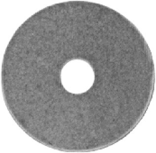 Fender Washer Stainless Steel Plain Finish 10 x 11/16 (50 per pack)