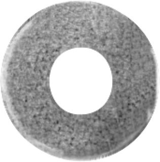 Fender Washer Low Carbon Steel Zinc Finish M6 (50 per pack)