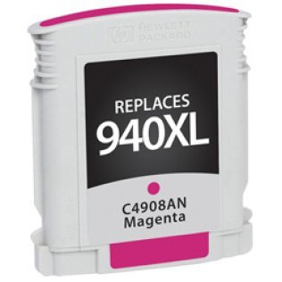 HP Remanufactured #940XL (C4908AN) Magenta Compatible Inkjet Cartridge