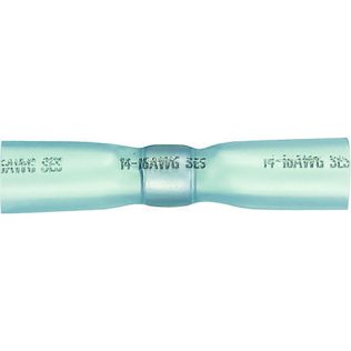 Butt Connector 16-14 AWG Blue (20 per pack)