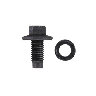 Metric Drain Plug with Rubber Gasket - M12-1.75 Thread Size 13mm Hex Size Ford (5 per pack)