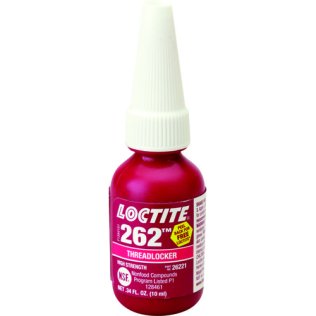 262 High Strength Threadlocker 10 ml bottle (Sold Individually)