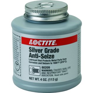Silver Grade Anti-Seize 4 oz brush top can (Sold Individually)