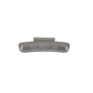 MCZ Series Polymer-Coated Zinc Clip-on Wheel Weight - 2-1/4 oz. (25 per pack)