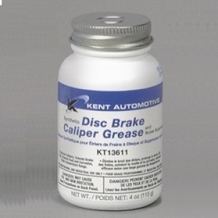 Synthetic Disc Brake Caliper Grease and Noise Suppressor Brush Top Can (Sold Individually)