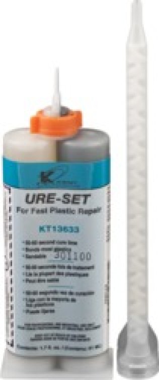 Ure-Set Plastic Repair (1.7 oz) - Fast Setting (45 - 60 sec) (Sold Individually)
