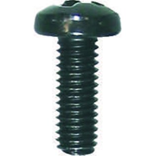 Phillips Pan Head License Plate Screw - M6-1.0 Diameter; 16mm Length (100 per pack)