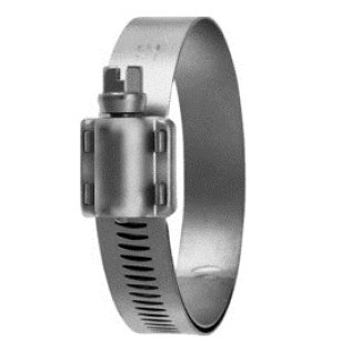 Silicone Coolant and Heater Hose Clamp Stainless Steel Size # 48 2-9/16-3-1/2 (10 per pack)