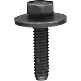 Phillips Pan Washer Head License Plate Screw - M5-0.8 Diameter 12mm Length (100 per pack)