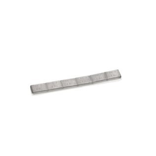 Uncoated Lead Adhesive Type Wheel Weight for Light Medium and Heavy-Duty Trucks - 1 oz. Segments (30 per pack)