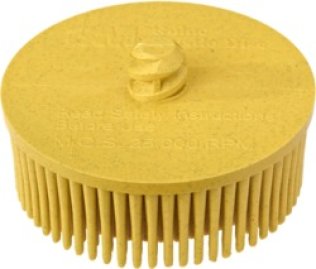 3M™ - Scotch-Brite™ Roloc™ Bristle Disc, 2" Diameter, 80 Grit Yellow (Pack of 10)