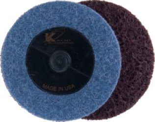 E-Z Scuff&trade; - Abrasive Discs 3 Diameter Heavy-Duty Medium Grade Maroon (25 per pack)