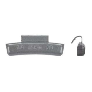 AWZ Series Polymer-Coated Zinc Clip-on Wheel Weight - 1-3/4 oz. (25 per pack)