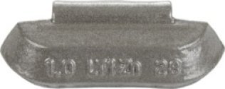 LT1Z Series Polymer-Coated Zinc Clip-on Wheel Weight - 5 oz. (25 per pack)