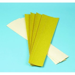 Pressure Sensitive Adhesive (PSA) Body File Sandpaper Sheet - 40 Grit (25 per pack)
