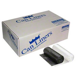 60 Gallon Clear HD Can Liners 200ct
