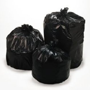 Trash Bags - Super Heavy Duty - 40-45 Gallon