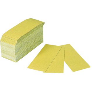 Non-Pressure Sensitive Adhesive (PSA) Sandpaper Sheet - 80 Grit 3 Width x 8 Length (200 per pack)