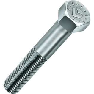 Hex Cap Screw Grade 9 Alloy Steel Zinc Finish 3/8-16 x 1-1/4 (100 per pack)