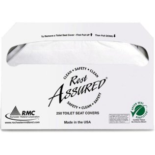 Toilet Seat Covers - Flushable and Biodegradable - 5000 Sheets