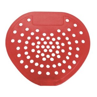 MB-Red Urinal Screen (12 per Box) Cherry Scent