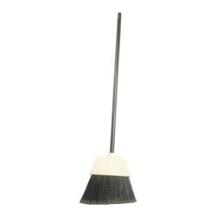 Drummond™ - Dust Pan Broom for Sooper Scooper, Two-Tone Brown, Sturdy Wooden Handle, Compact and Angled Plastic Bristles, 36" Length (Pack of 1)