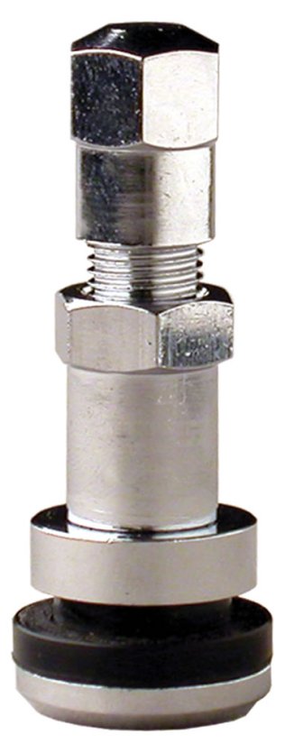 Chrome Valve With Long Nut - 453