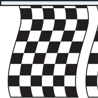 Cloth Checkered Rectangle Pennants