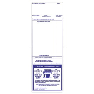 Addendum Stickers – Large