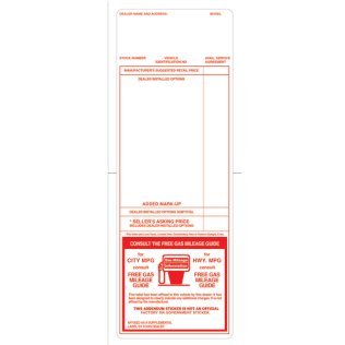 Addendum Stickers – Red