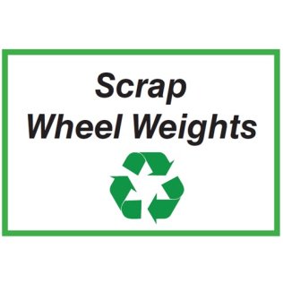 Used Wheel Weight - Return Box (50 lbs capacity)