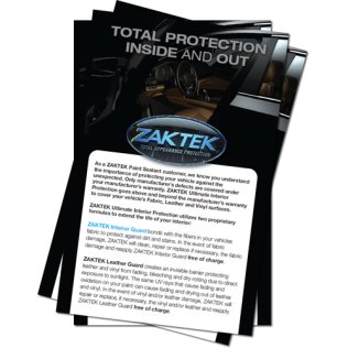 ZAKTEK Interior Insert - 100 Pack