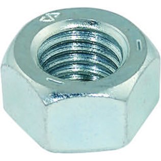 Hex Nut Grade 5 Zinc Finish Steel 7/16-14 (50 per pack)