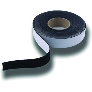 Felt Window Guide Tape - Black Flock (50ft) - 1 1/2" Wide