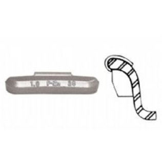 Perfect P Series Lead 3.50-ounce Wheel Weight - Uncoated