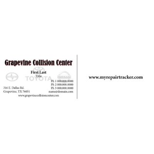 Grapevine Collision Center Business Cards