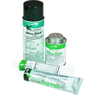 Ultra-Stick Clear No Drip Contact Wet/Dry Adhesive (Sold Individually)