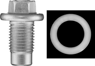 Metric Drain Plug with Gasket (10 per pack)