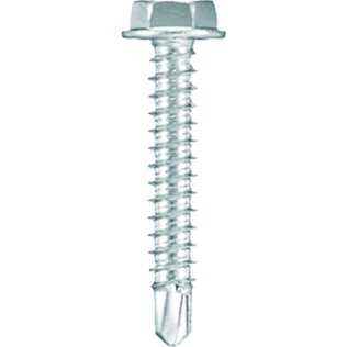 Hex Washer Head Drill Point Screw - #8 Diameter 1 Length (100 per pack)