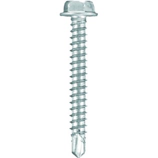 Hex Washer Head Drill Point Screw - #8 Diameter 1-1/4 Length (100 per pack)