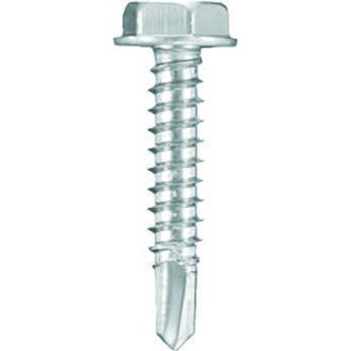 Hex Washer Head Drill Point Screw - #10 Diameter 1 Length (100 per pack)