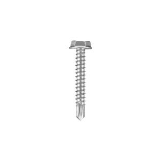 Hex Washer Head Drill Point Screw - #10 Diameter 1-1/4 Length (100 per pack)