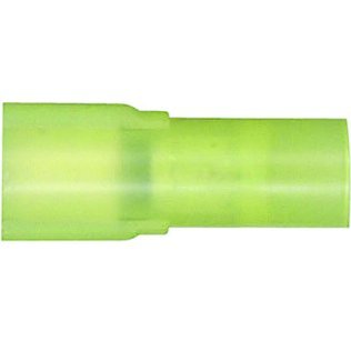 Female Quick Slide-1/4 Tab Width Fully-Insulated Nylon 12-10 AWG Yellow (50 per pack)