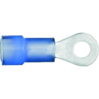 Ring Tongues 16-14 AWG 4-6 Stud Size Nylon-Insulated Blue (100 per pack)