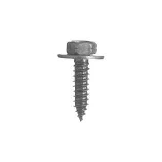 Hex Head Sheet Metal Screw with 17mm Washer - M6.3 Diameter (50 per pack)
