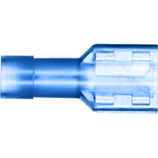 Male Disconnect-1/4 Tab Width Fully-Insulated Nylon 16-14 AWG Blue (100 per pack)