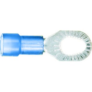 Ring Tongues 16-14 AWG 6-8-10 Stud Size Nylon-Insulated Blue (100 per pack)